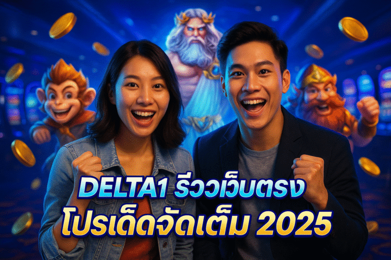 DELTA1 รีวิวเว็บตรง โปรเด็ดจัดเต็ม 2025