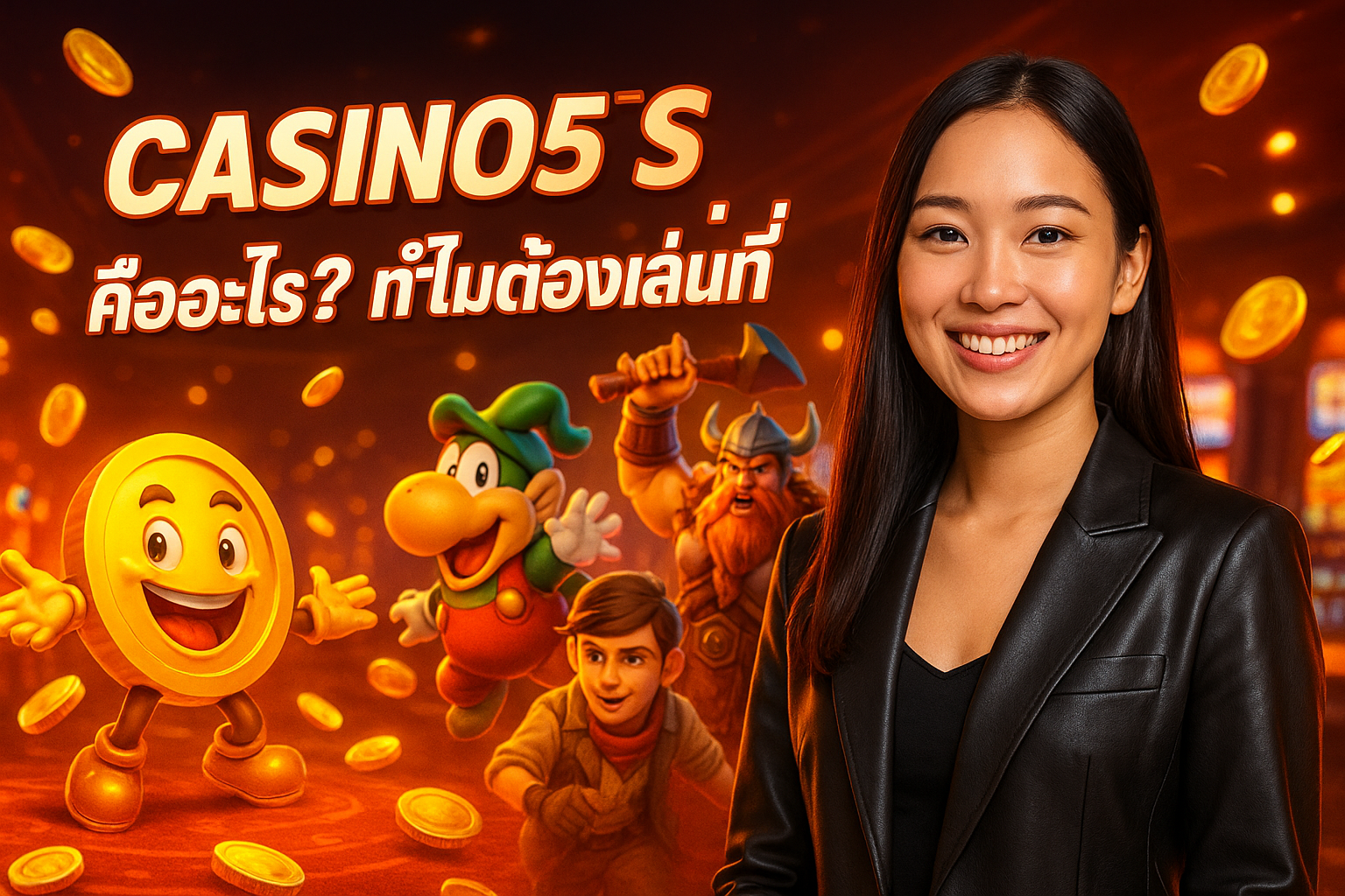 CASINO5S คืออะไร? ทำไมต้องเล่นที่นี่