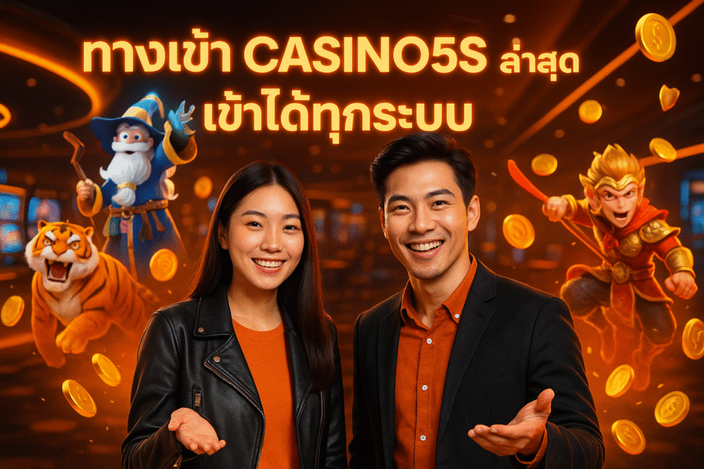 ทางเข้า CASINO5S ล่าสุด เข้าได้ทุกระบบ