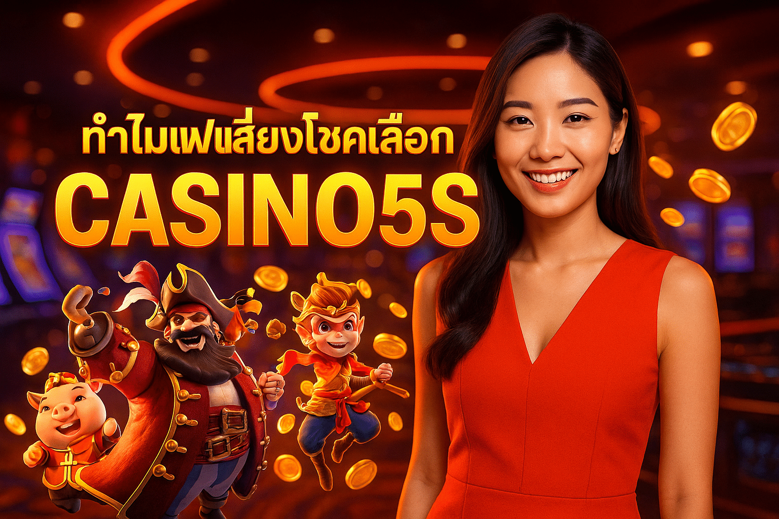 ทำไมแฟนเสี่ยงโชคไทยเลือก CASINO5S